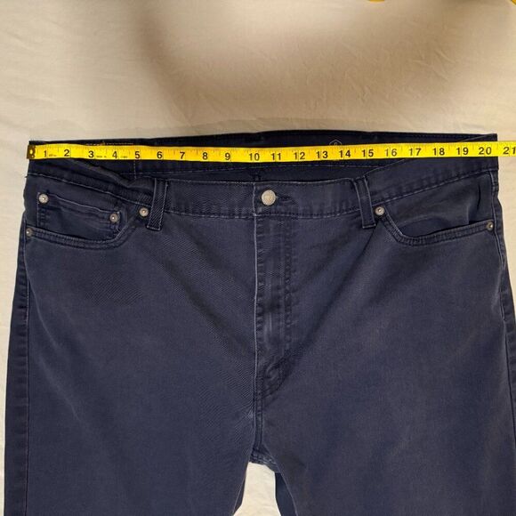 Levi’s Men’s 511 Slim Fit Chino Pants - Midnight Navy, Size 42x32 - Picture 2 of 6